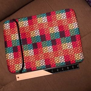 Neoprene Heart pattern laptop sleeve